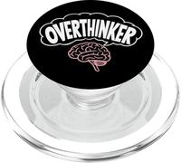 Funny Overthinking Mental Health Gift for Adults Kids PopSockets PopGrip for MagSafe