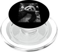 Funny Overworked Panda Meme Office Burnout PopSockets PopGrip for MagSafe