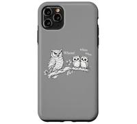 Funny Owl Grammar Shirt for English Teachers & Word Nerds Case for iPhone 11 Pro Max
