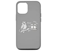 Funny Owl Grammar Shirt for English Teachers & Word Nerds Case for iPhone 12/12 Pro