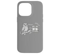 Funny Owl Grammar Shirt for English Teachers & Word Nerds Case for iPhone 14 Pro Max