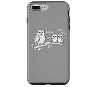 Funny Owl Grammar Shirt for English Teachers & Word Nerds Case for iPhone 7 Plus/8 Plus