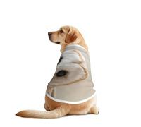 Funny Owl Print Dog Outfit Sleeveles, Funny Pet Dog Clothes Machine Washable Shirt Vest For Medium Large Dogs