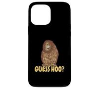 Funny Owl With Googly Eyes Guess Hoo Case for iPhone 13 Pro Max