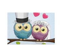 Funny OwlsWooden Jigsaw Puzzle Puzzles for Adults 1000 Pieces