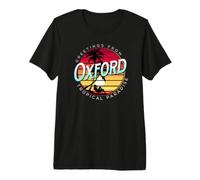 Funny Oxford, Sarcastic Tropical Weather Souvenir Style Premium T-Shirt