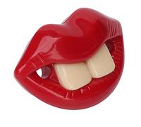 Funny Pacifier Lovely Red Lip Shape Safe Silicone Mouth Support Infant Baby Pacifier