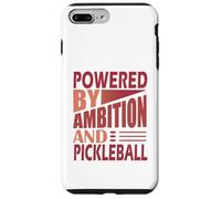 Funny Paddle Sport Powered by Ambition And Pickleball Case for iPhone 7 Plus/8 Plus