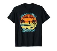 Funny Paddleboard Life is All About Balance Stand Up T-Shirt