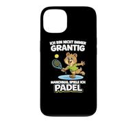 Funny Padel Bear Not Always Grumpy - I Play Padel Case for iPhone 13