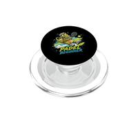 Funny Padel Beginner T Rex Padel Beginner Dinosaur PopSockets PopGrip for MagSafe