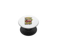 Funny Padel Brain Padel Tennis Obsession PopSockets Adhesive PopGrip
