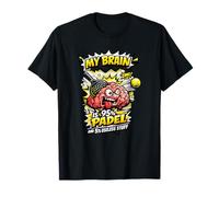 Funny Padel Brain Padel Tennis Obsession T-Shirt