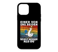 Funny Padel Duck One Of Us Plays Better Than You Case for iPhone 12 mini