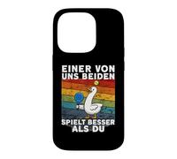 Funny Padel Duck One Of Us Plays Better Than You Case for iPhone 14 Pro