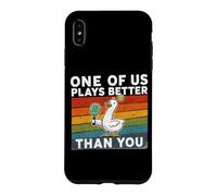 Funny Padel Duck One Of Us Plays Better Than You Padel Case for iPhone XS Max