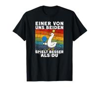 Funny Padel Duck One of Us Plays Better Than You T-Shirt