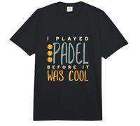 Funny Padel I Played Padel Before It was Cool Comfort Colors Adult Heavyweight T-Shirt