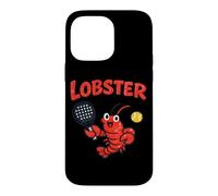 Funny Padel Lobster Case for iPhone 14 Pro Max