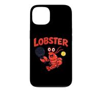 Funny Padel Lobster Court Smash Hero Case for iPhone 13