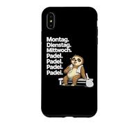 Funny Padel Sloth - Addicted To Padel Case for iPhone XS Max