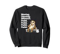 Funny Padel Sloth - Addicted To Padel Sweatshirt