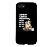 Funny Padel Sloth Addicted To Padel Tennis Case for iPhone SE (2020) / 7/8
