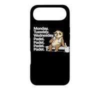 Funny Padel Sloth Addicted To Playing Padel Case for iPhone Air