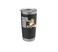 Funny Padel Sloth Addicted to Playing Padel Stainless Steel Insulated Tumbler