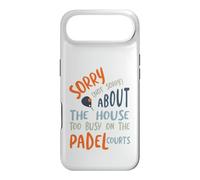 Funny Padel Sorry About the House Case for iPhone Air