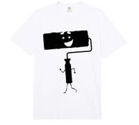 Funny Paint Roller Male - Funny Paint Roller Funny Painter Comfort Colors Adult Heavyweight T-Shirt