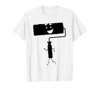 Funny Paint Roller Male - Funny Paint Roller Funny Painter Value Graphic T-Shirt