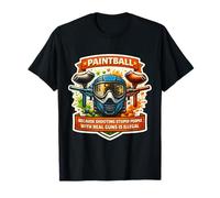 Funny Paintball Beacause Shooting Stupid People is Illegal T-Shirt