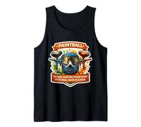 Funny Paintball Beacause Shooting Stupid People is Illegal Tank Top