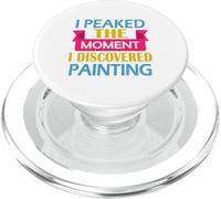 Funny Painter Artist I Don’t Need Luck I Have Painting PopSockets PopGrip for MagSafe
