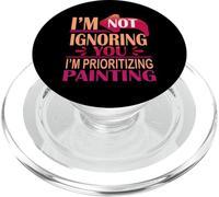 Funny Painter Artist I Don’t Need Luck I Have Painting PopSockets PopGrip for MagSafe