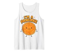 Funny Pancake Stack Breakfast Lover I'm A Pancake Tank Top