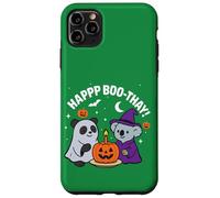 Funny Panda and Koala Bear celebrating Halloween Birthday Case for iPhone 11 Pro Max