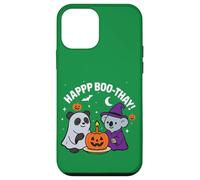 Funny Panda and Koala Bear celebrating Halloween Birthday Case for iPhone 12 mini