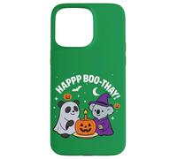 Funny Panda and Koala Bear celebrating Halloween Birthday Case for iPhone 15 Pro Max