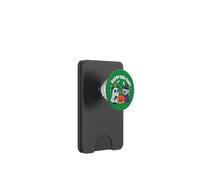Funny Panda and Koala Bear celebrating Halloween Birthday PopSockets PopWallet for MagSafe