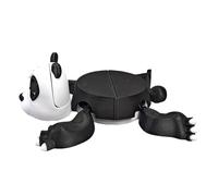 Funny Panda Coasters Stress Reducing Toy Desktop Decorations Drink Coasters Creative Open Eyed Drink Cup Pad Enduring Funny Panda