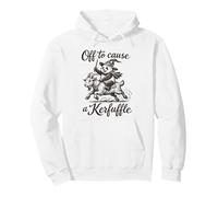 Funny Panda Goat Tee Design Graphic Off to cause a Kerfuffle Pullover Hoodie