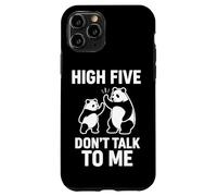 Funny Panda High Five Don’t Talk To Me Design Case for iPhone 11 Pro