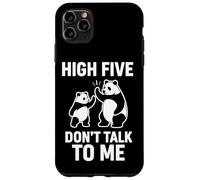 Funny Panda High Five Don’t Talk To Me Design Case for iPhone 11 Pro Max