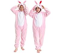 Funny Panda Onesie For Kids Flannel Soft Zip Up Hooded Halloween Jumpsuit | Boys Girls Winter Warm Cozy Soft One Piece Jumpsuit Loose Long Sleeve Cute Romper For Halloween Party