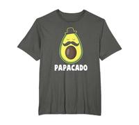 Funny Papacado Vegan Dad Avocado Men T-Shirt