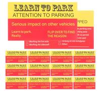 Funny Paper Warning Cards Parking Violation Cards 100pcs