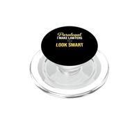 Funny Paralegal I Make Lawyers Look Smart Legal Clerk PopSockets PopGrip for MagSafe