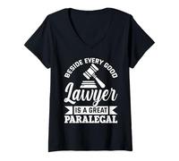Funny Paralegal V-Neck T-Shirt